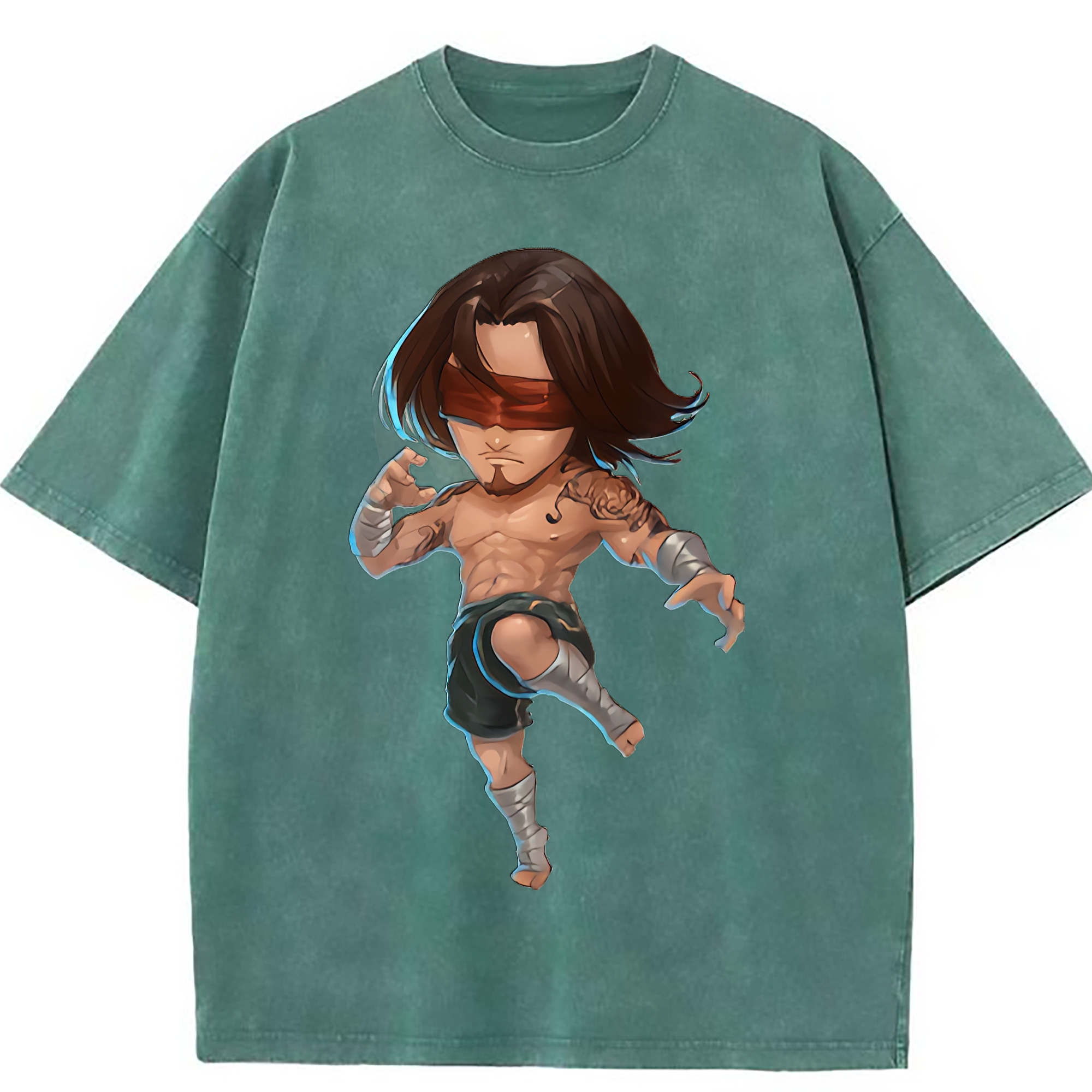 （画像用） リーグ・オブ・レジェンド League of Legends LOL 綿100% ヴィンテージ風 半袖Tシャツ（フロントプリント）